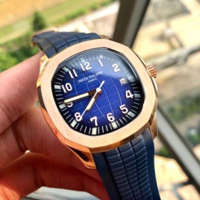 PATEK PHILIPPE Aquanaut  Mechanical Movement Rose Gold 39mm Watch